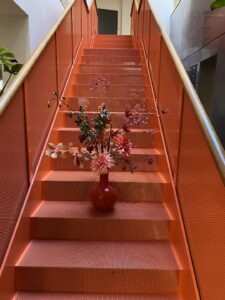 Zijde bloemstuk abonnement zakelijk